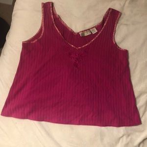 GOLD TAG Victoria’s Secret pink Tank Top